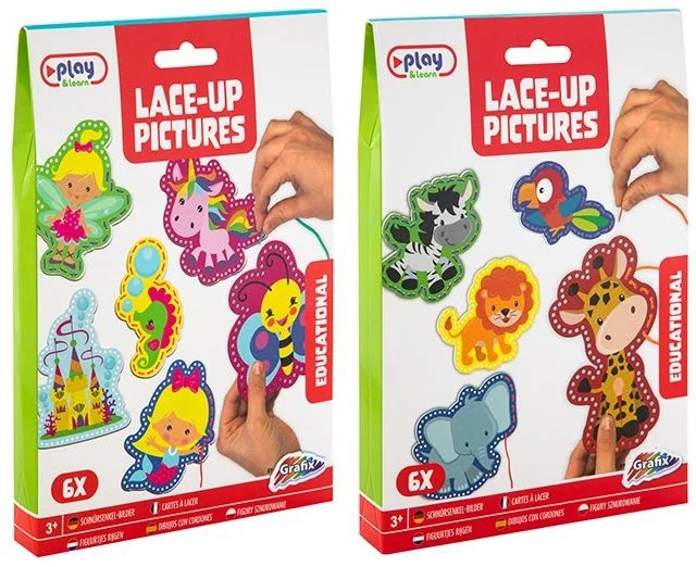 Rijgset Dieren, 6st.