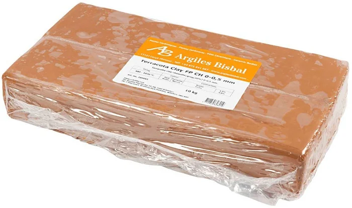 Rode Klei met Chamotte, 10kg