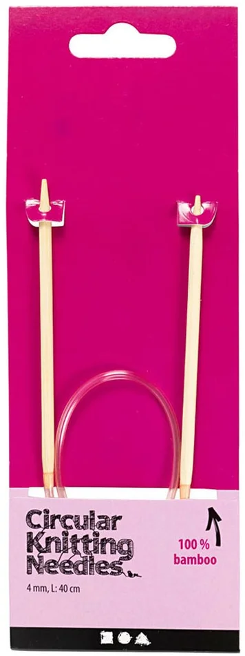 Rond Breinaalden 4 mm, 40cm