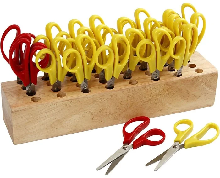 Ronde Kinderscharen met Scharenblok, 24st.