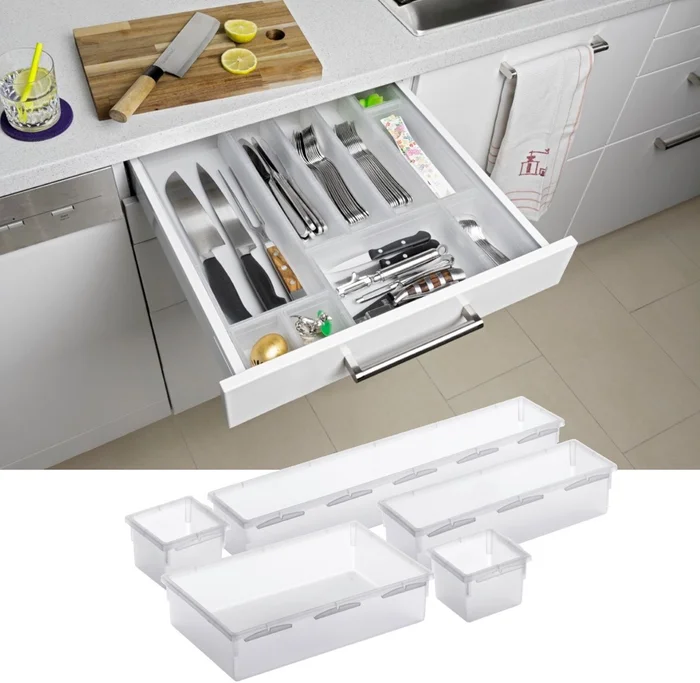 Rotho Ladebakje 38X8 cm Basic Transparant