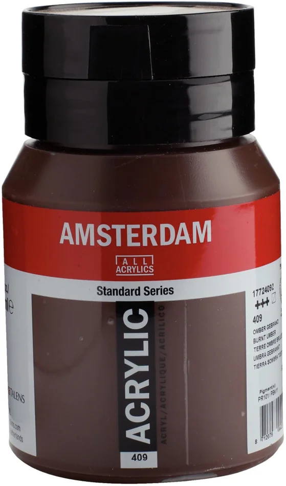 Royal Talens Royal Talens Acrylfarbe 409 Burnt Umber 500 ml