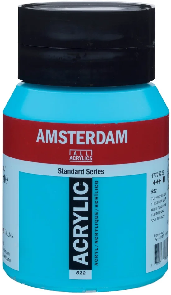 Royal Talens Royal Talens Acrylfarbe 522 Türkisblau 500 ml