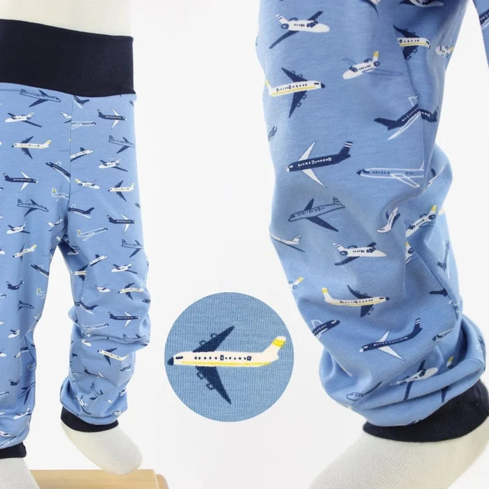 SALE Leggings für Kinder mit Flugzeugen