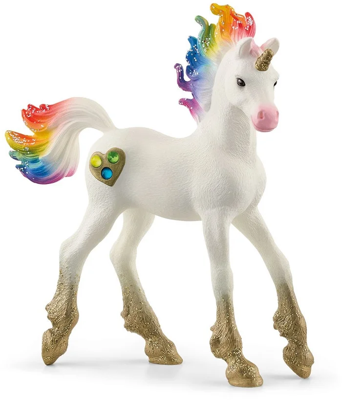 Schleich bayala – Regenbogen Liebe Einhorn Fohlen 70727