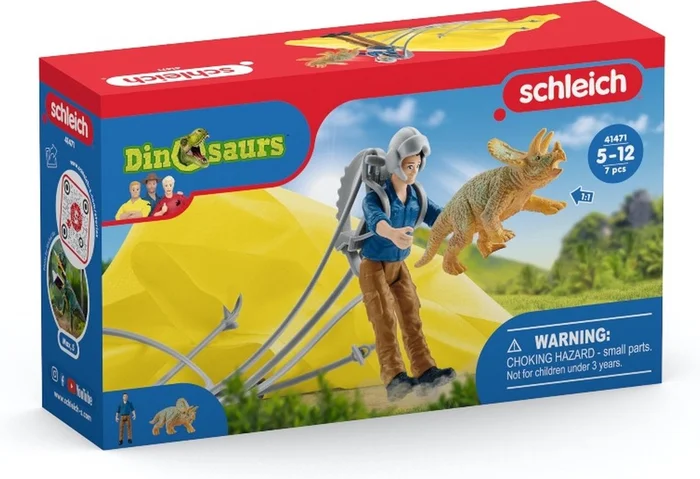 Schleich Dinosaurier Fallschirm Rettung – 41471