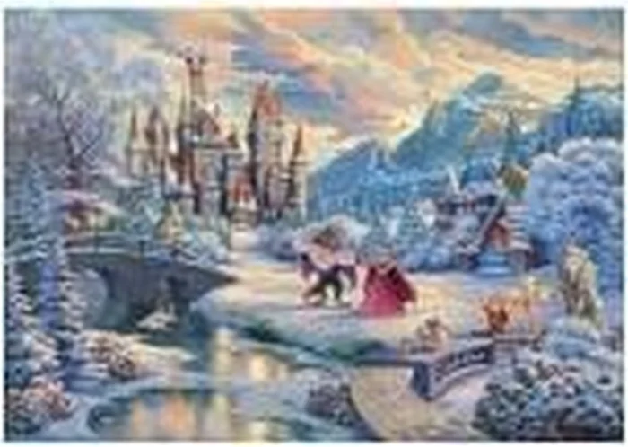Schmidt Disney, Belle und das Biest im Schnee, 1000 Teile