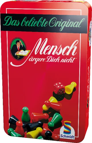 Schmidt Spiele – Mensch ärgere Dich nicht in Metalldose