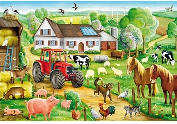 Schmidt Spiele Fröhlicher Bauernhof