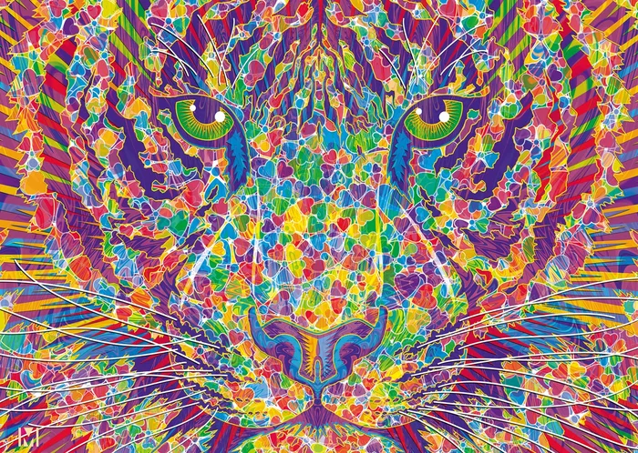 Schmidt Wildes Herz – Tiger – 2000 Teile