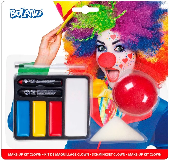 Schmink Set Clown met Clownsneus