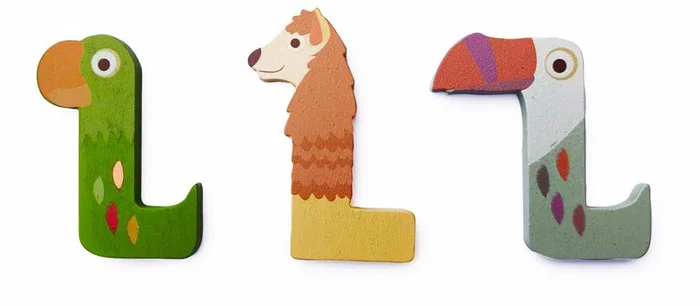 SCRATCH-Holzbuchstabe – L