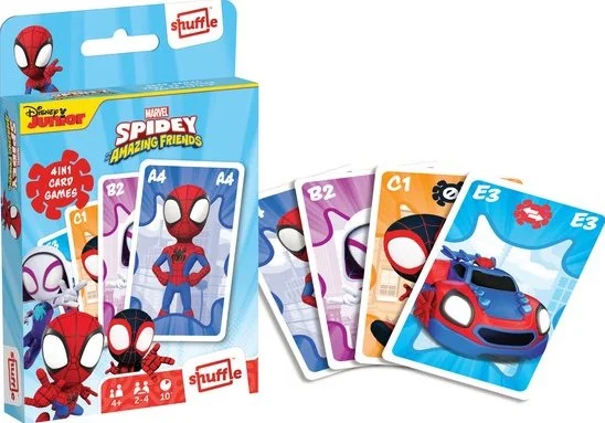 Shuffle 4-in-1 Spidey – Kaartspel
