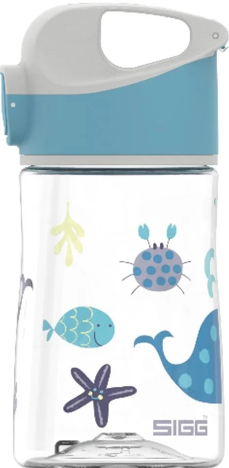 Sigg Miracle Wasserflasche für Kinder Ocean Friend – 0.3- 5L