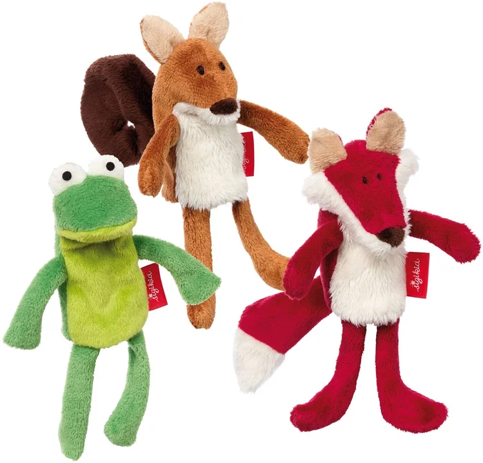 sigikid Fingerpuppen-Set Wald, My Little Theatre