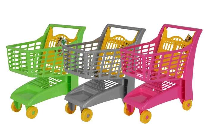 SIMBA – Einkaufswagen 40cm, Kunststoff, sortiert