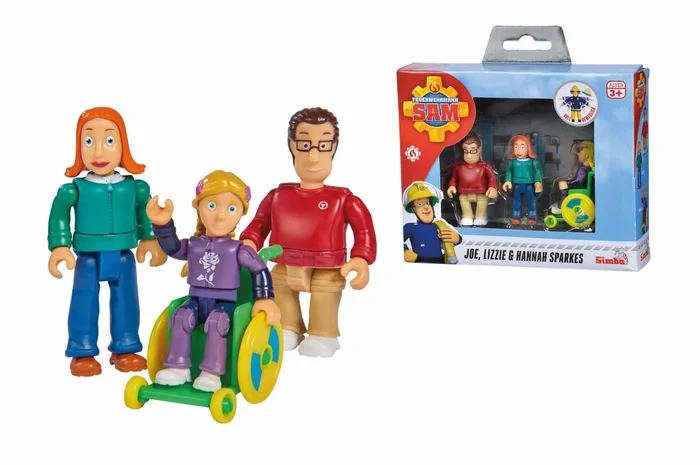 SIMBA Feuerwehrmann Sam – Familie Sparks Figurenset