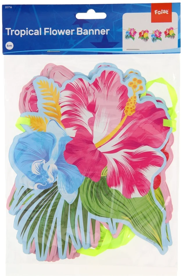 Slinger Tropische Bloemen, 6mtr.