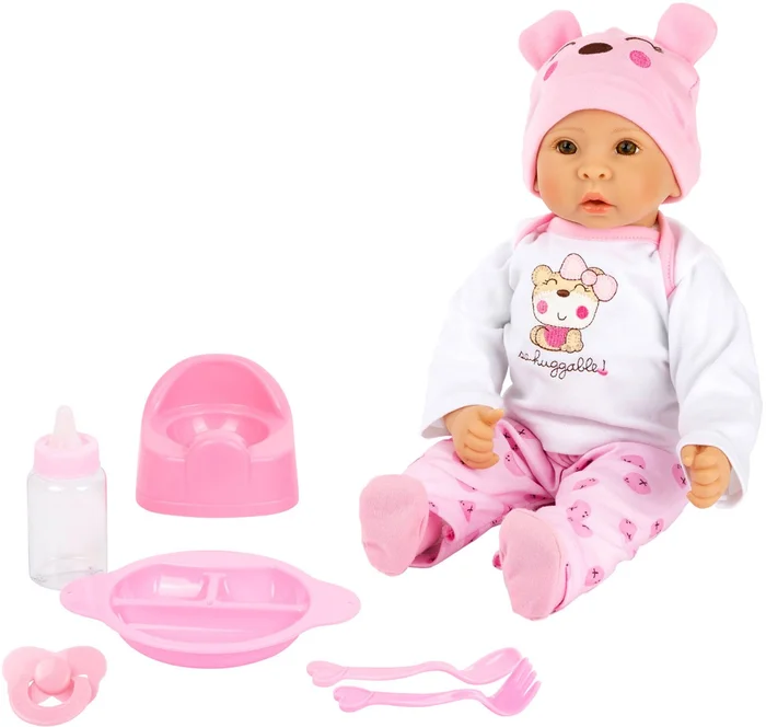 Small Foot – Babypop Marie met Accessoires, 7dlg.