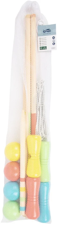 Small Foot – Houten Croquet Buitenspel, 20dlg.