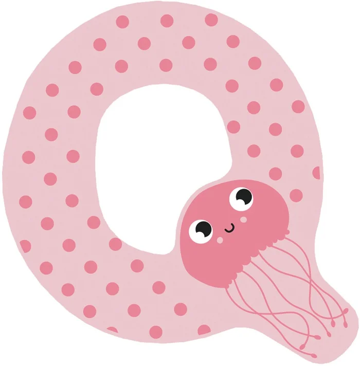 Small Foot – Houten Dieren Kinderletter – Q