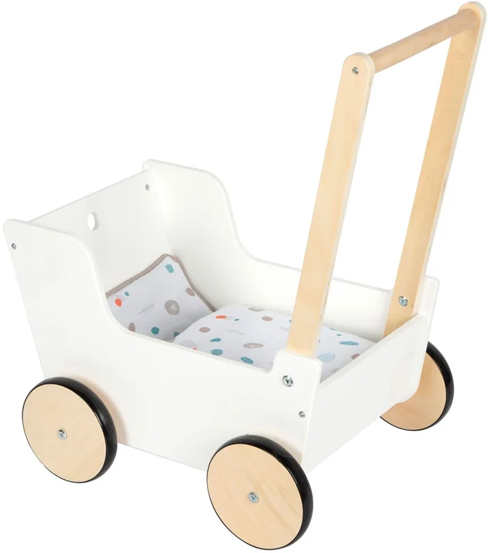 Small Foot – Houten Duwpoppenwagen Little Button