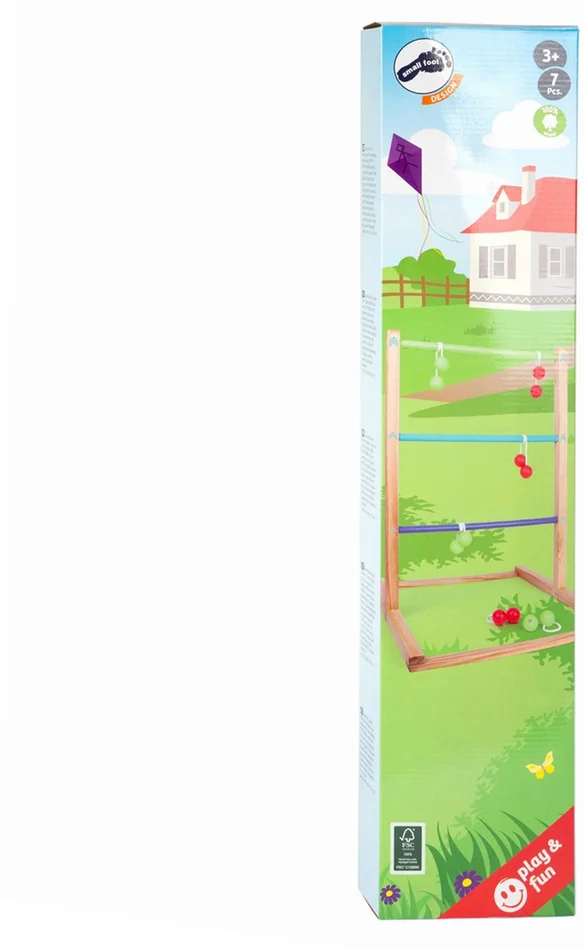 Small Foot – Houten Ladder Golf Werpspel, 7dlg.