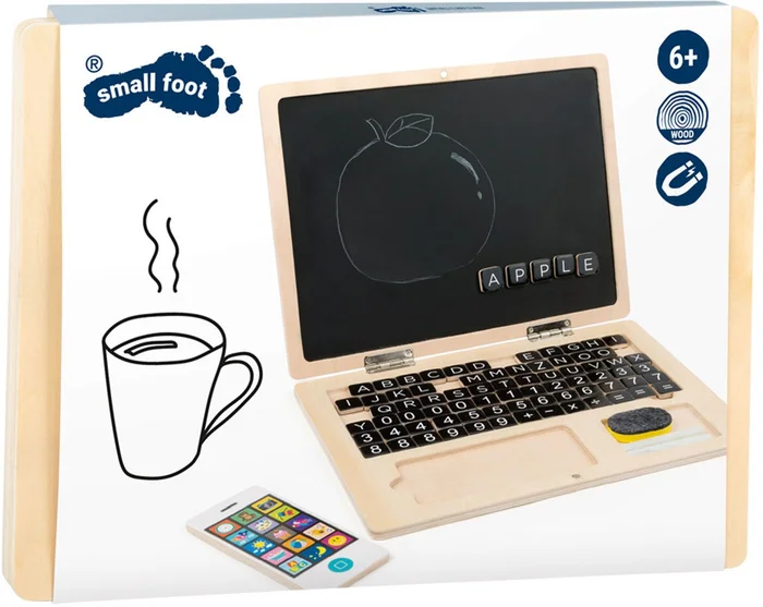 Small Foot – Houten Laptop met Magneetbord