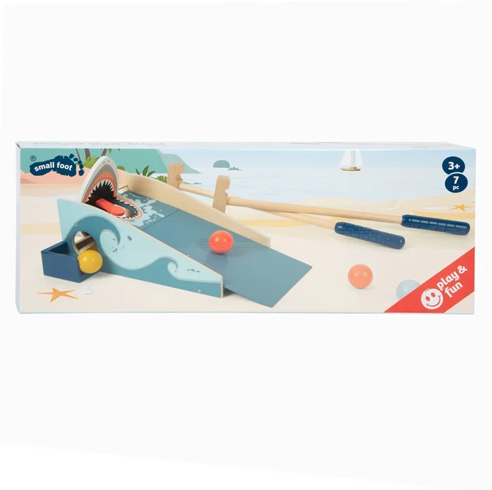 Small Foot – Houten Mini Golf Haaienaanval, 7dlg.