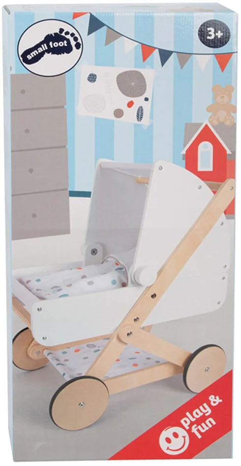 Small Foot – Houten Poppenwagen Little Button