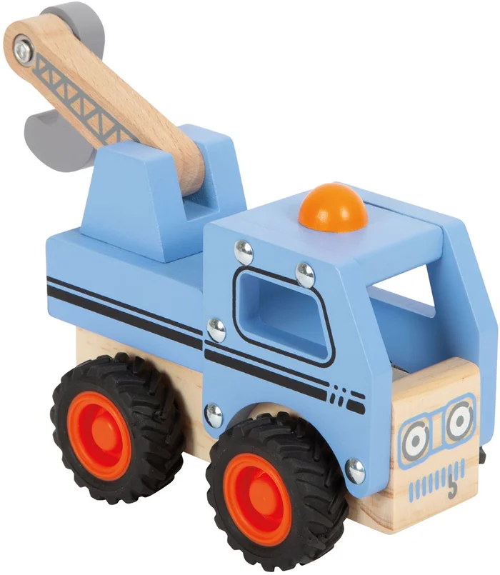 Small Foot – Houten Sleepwagen Blauw
