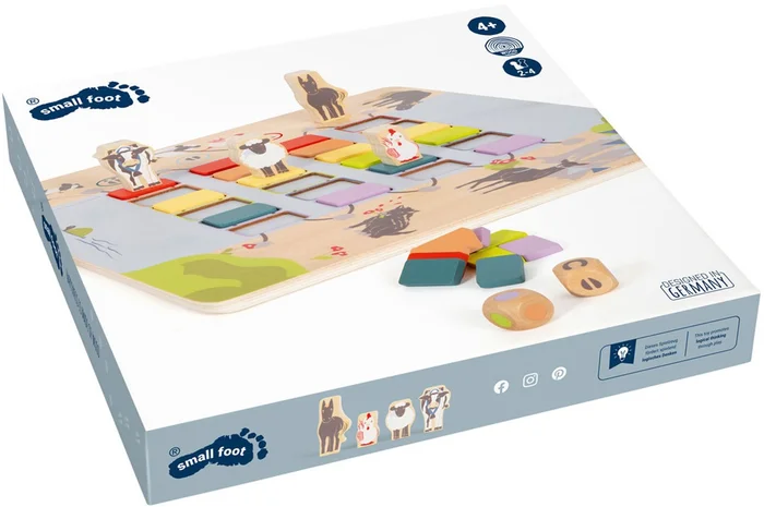 Small Foot – Houten Spel Brug Oversteken Dieren