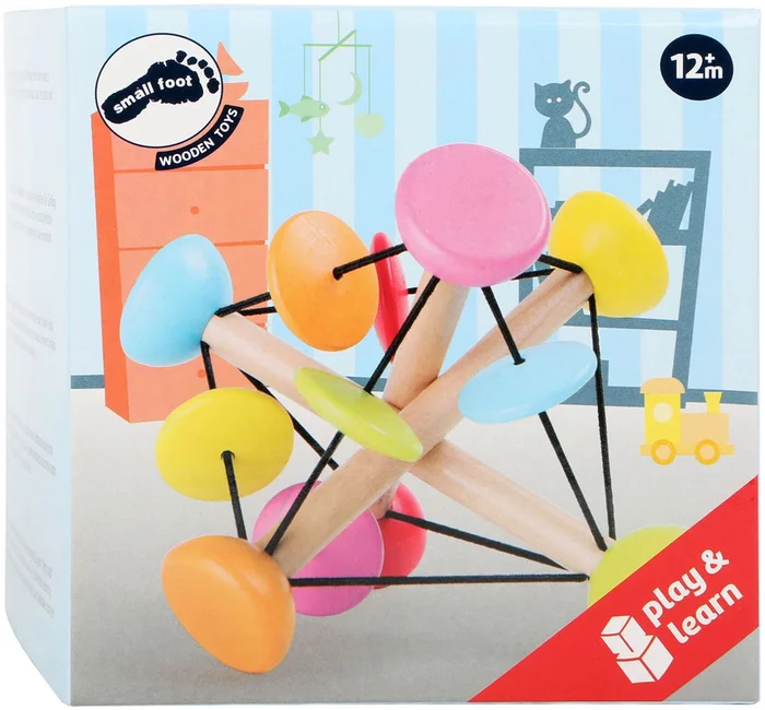 Small Foot – Houten Staven met Elastiek Motoriek