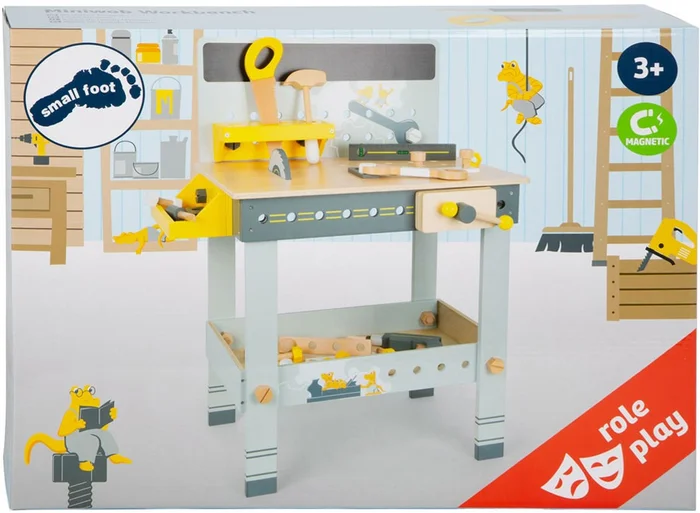 Small Foot – Houten Werkbank Miniwob, 52dlg.