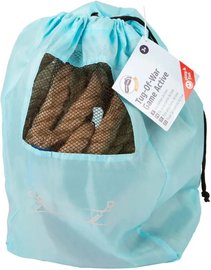 Small Foot – Touwtrekspel in Tas, 10 meter