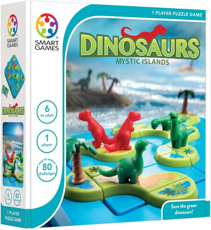 SmartGames Dinosaurs Mysterious Islands