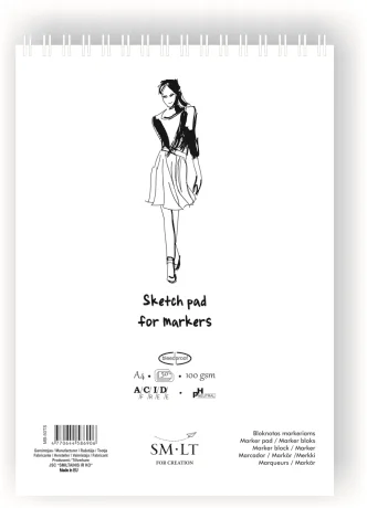 SMLT SMLT Ringbuchmarker A4 100gr 50 Blatt