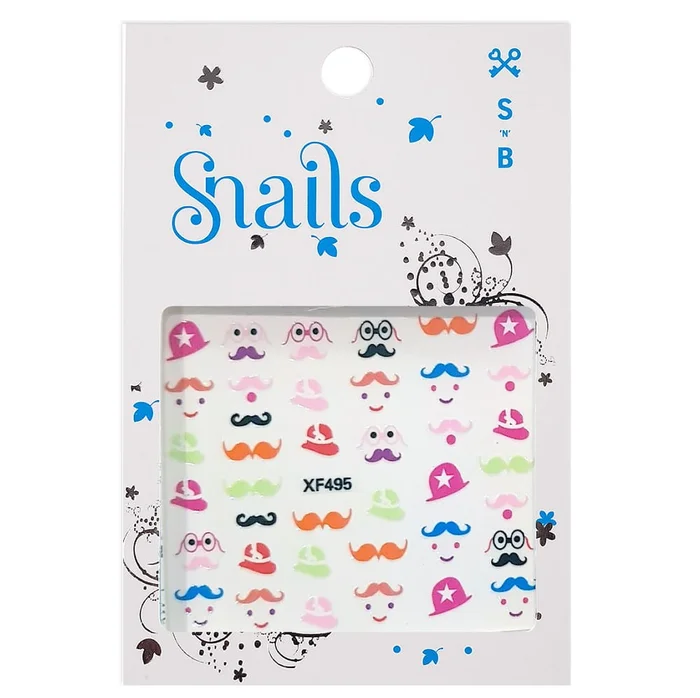 Snails 3D-Nagel Tattoo POTATO HEAD