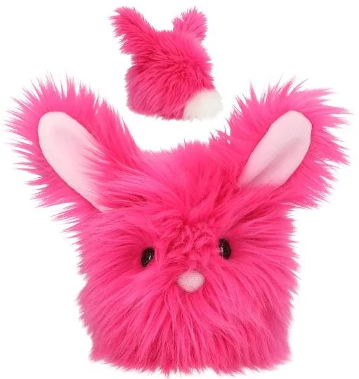 SNUKIS knuffel konijn roze