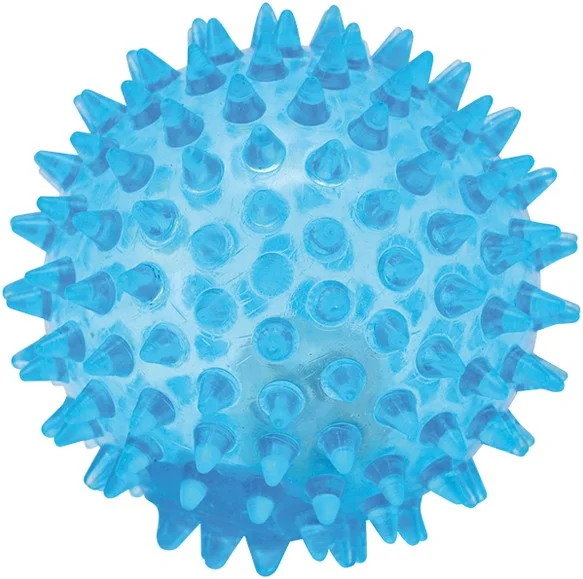 Softly spikey ball with light