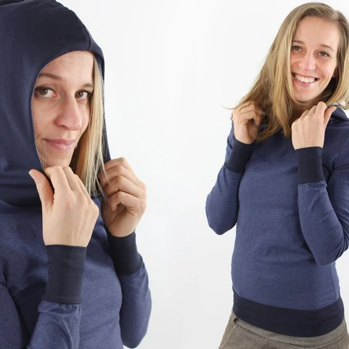 Sommerpulli für Damen dunkelblau