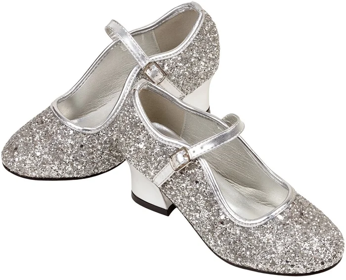 Souza Absatzschuh Marguerita, silberf., Gr. 28 (1 Paar)