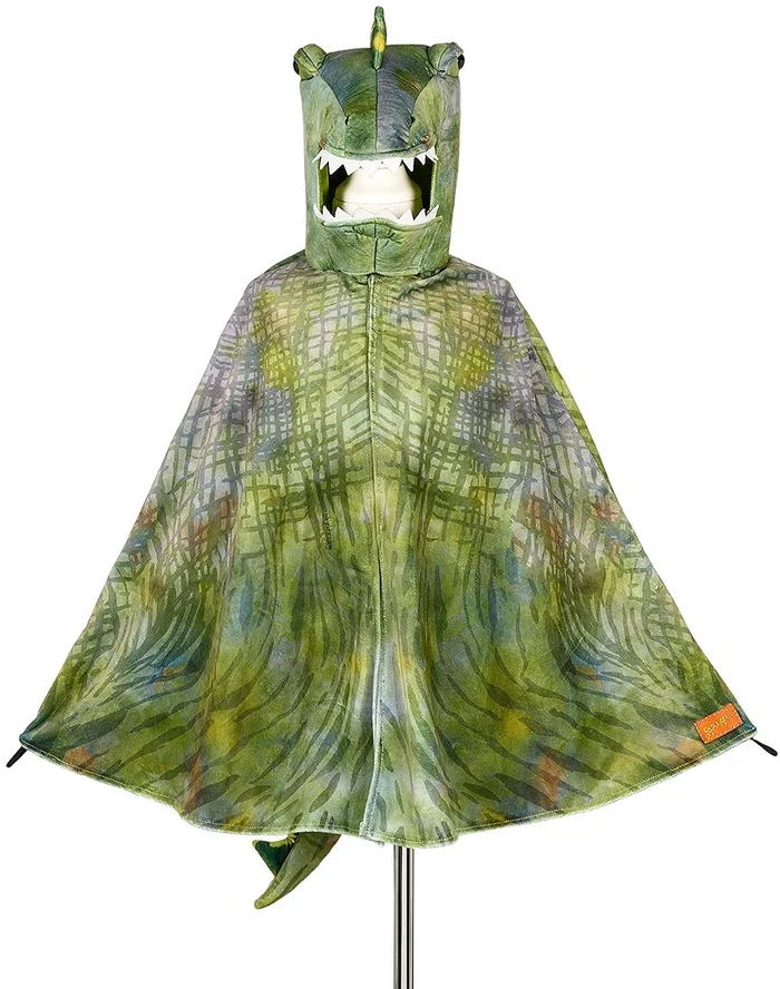 Souza T rex green cape, 4-7 yrs, 104-122 cm (1 pc)