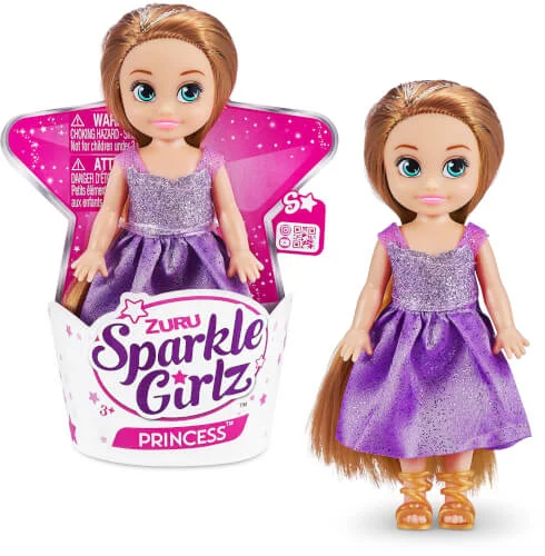 Sparkle Girlz – Cupcake Puppe Prinzessin, sortiert