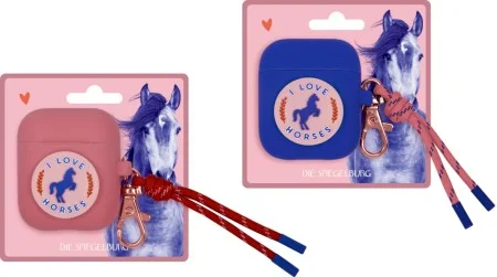 Spiegelburg AirPods Hülle College I love Horses