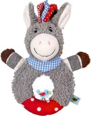 Spiegelburg BabyGlück Ringrassel Esel