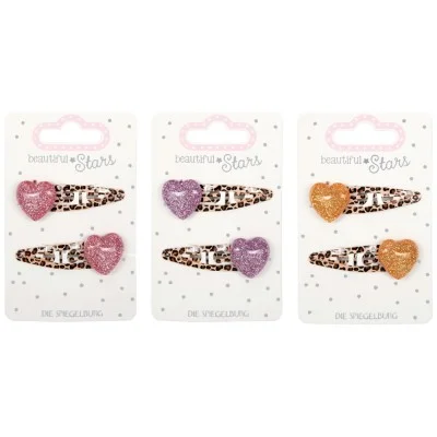 Spiegelburg Beautiful Stars Haarclips Herz