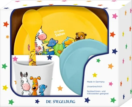 Spiegelburg Die Lieben Sieben Geschirr Geschenkset