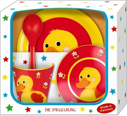 Spiegelburg Ente Geschirr Geschenkset
