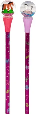 Spiegelburg Glitzerkugel Stift Pferdefreunde